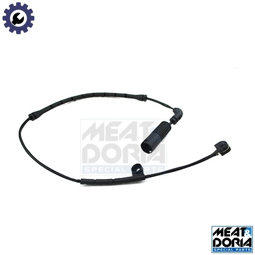 Warning contact brake pad wear - warning,