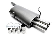 Sport exhaust 2x76 mm for BMW